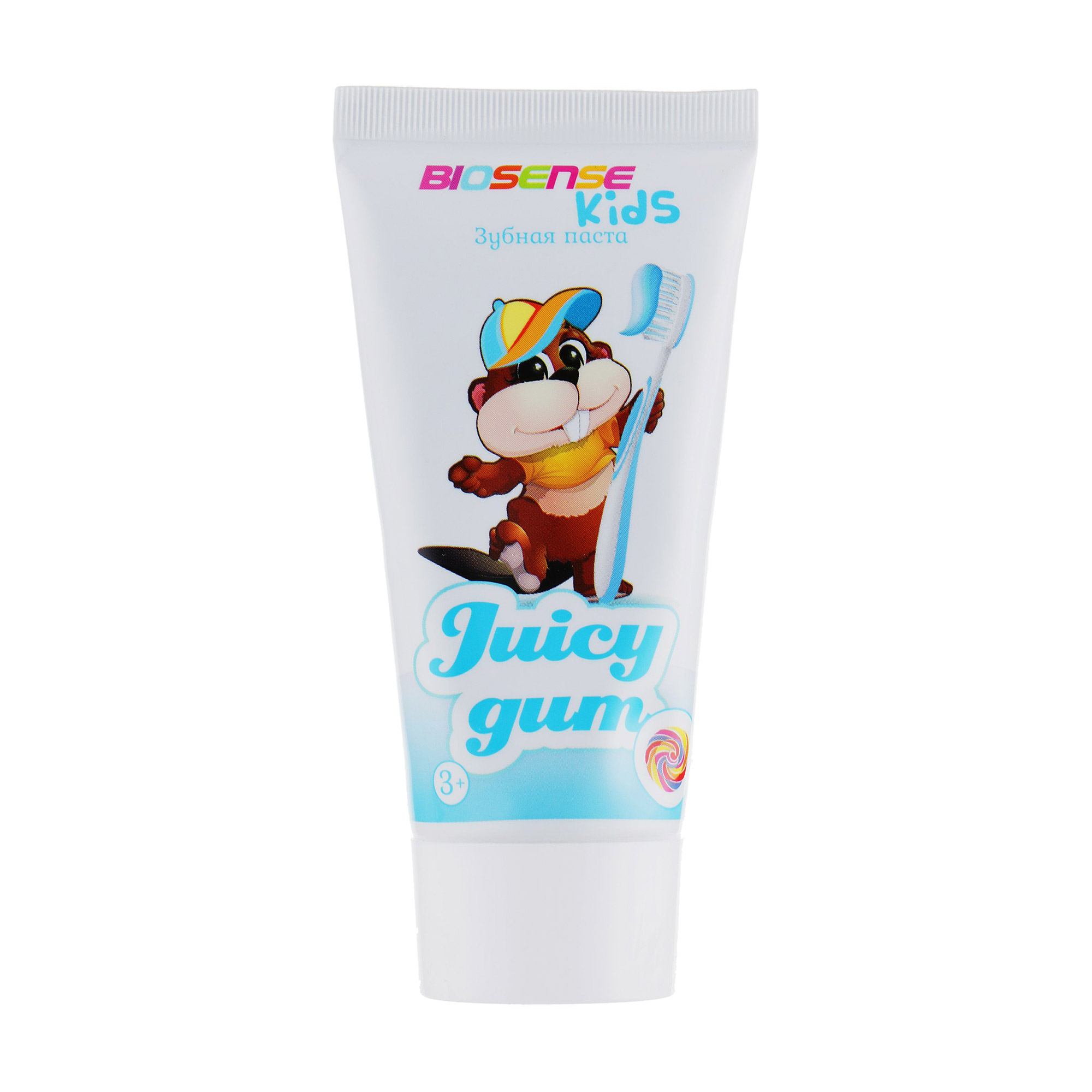 Зубна паста Bioton Сosmetics Biosense Kids Juicy Gum для дітей, 50 мл